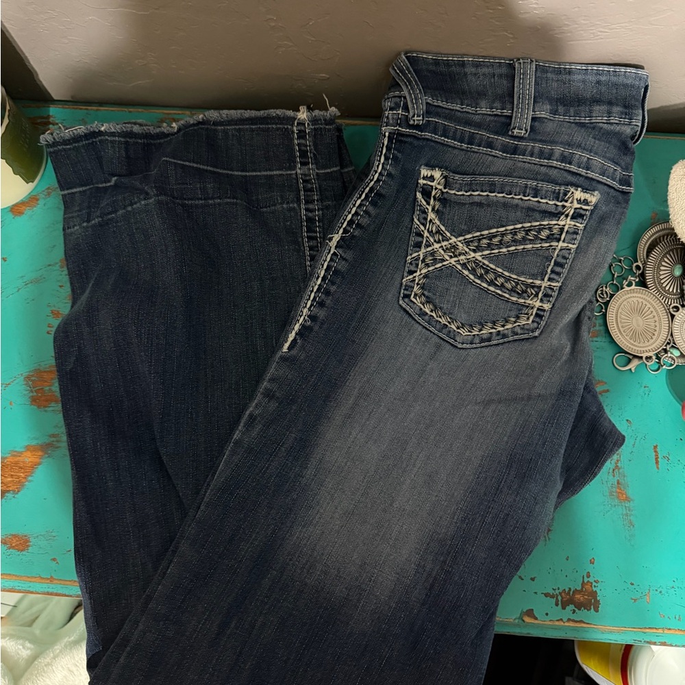 Ariat Dark Blue Boot Cut Jeans